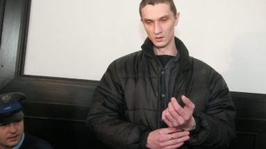 Oskarżony Marcin W. na sali rozpraw