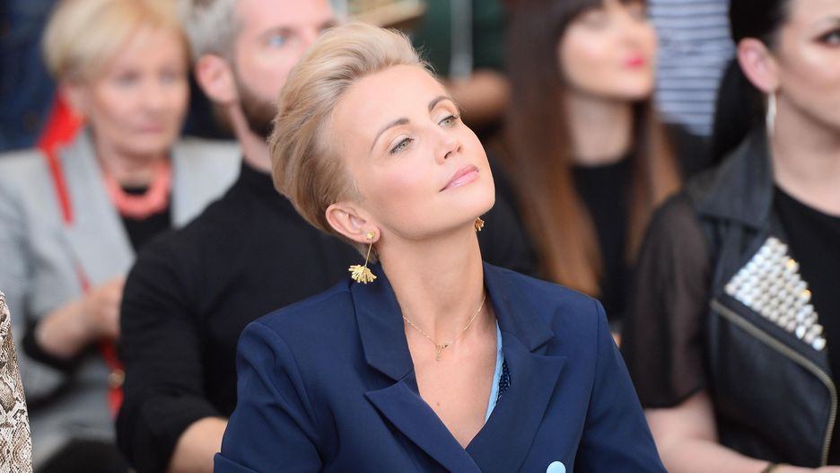 Katarzyna Zielińska zaprezentowała się w nietypowej stylizacji