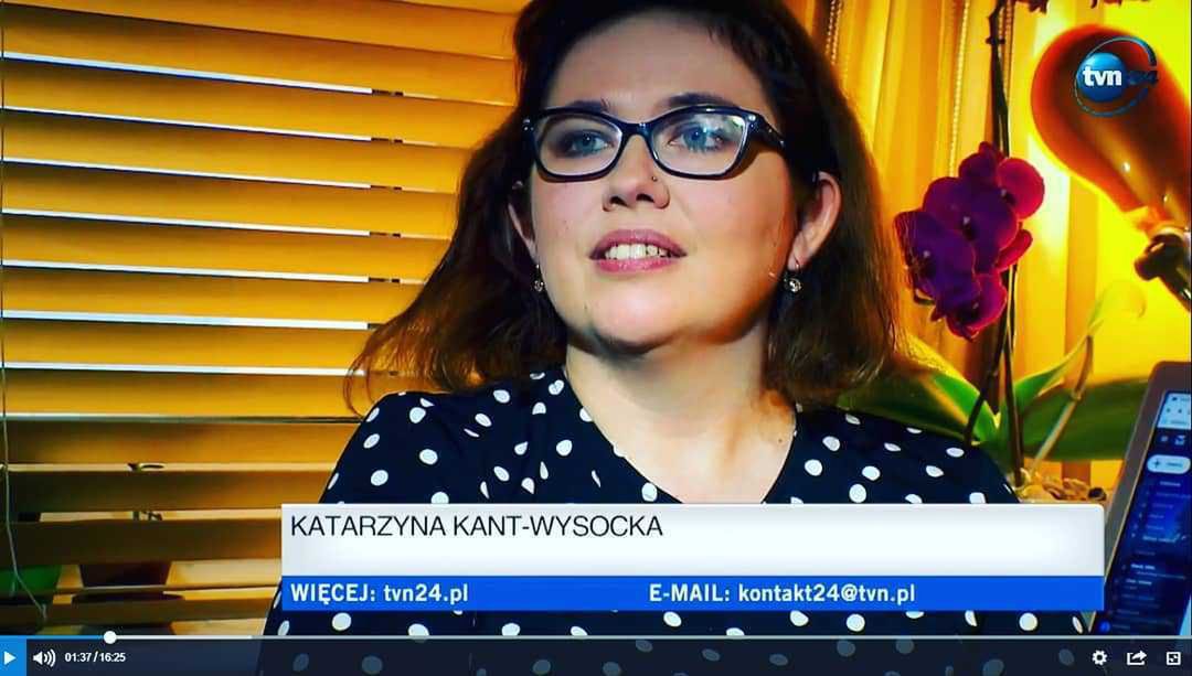 Katarzyna Kant-Wysocka ostrzegała przed oszustami