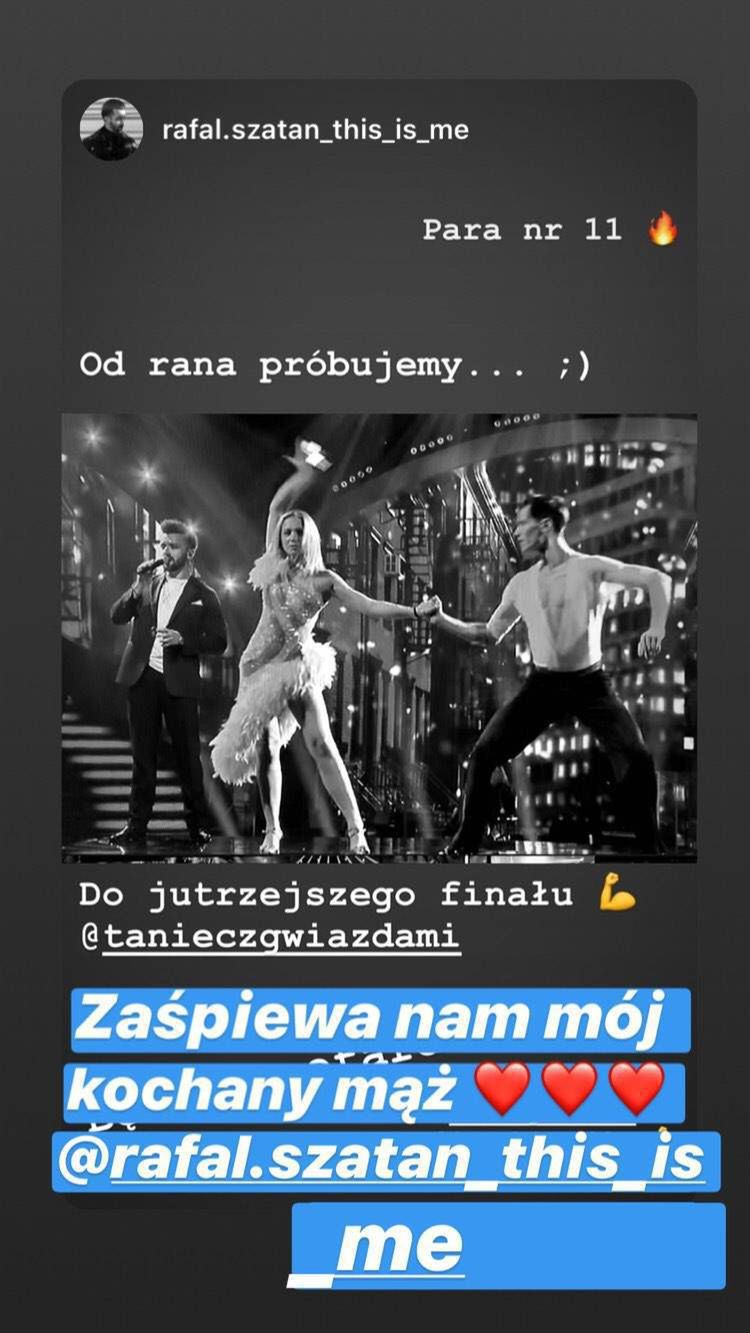 Barbara Kurdej-Szatan, Rafał Szatan,  Jacek Jeschke - finał Tańca z gwiazdami