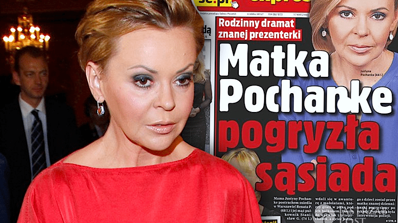 Mama Justyny Pochanke zaatakowała sąsiada
