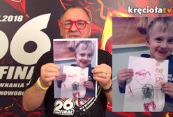 Chłopiec narysował Jurka Owsiaka i podbił serca internautów. Jest wzruszająca odpowiedź