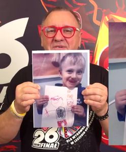 Chłopiec narysował Jurka Owsiaka i podbił serca internautów. Jest wzruszająca odpowiedź
