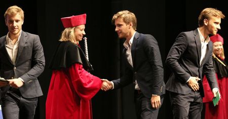 Maciej Musiał odebrał indeks PWST w Krakowie