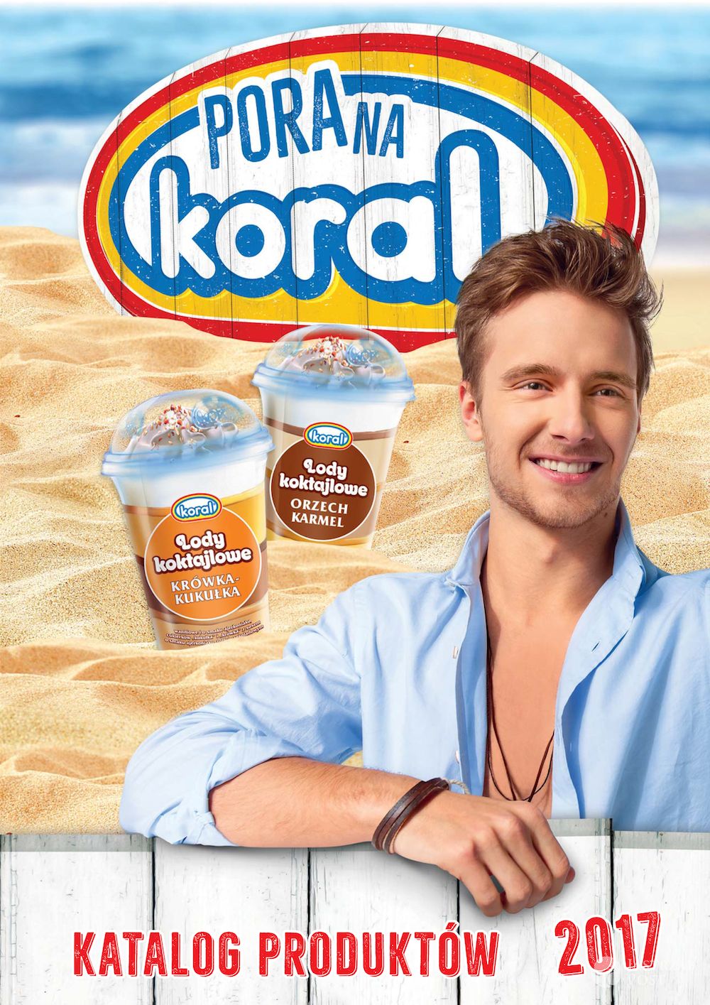 Reklama lodów Koral z Maciejem Musiałem