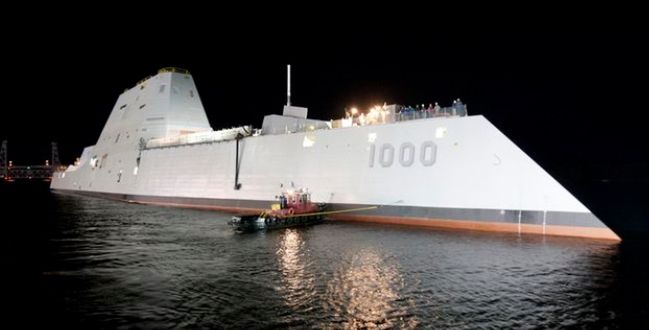 USS Zumwalt - najpotężniejszy okręt świata