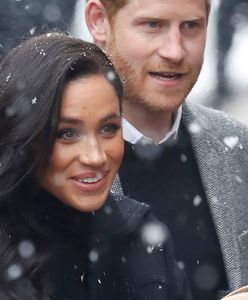 Meghan i Harry "zaskoczeni" przez zimę. Księżna zadbała, by się nie przeziębić