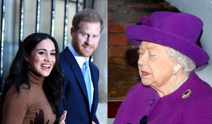 Furia królowej. Nie wiedziała o decyzji Harry'ego i Meghan!