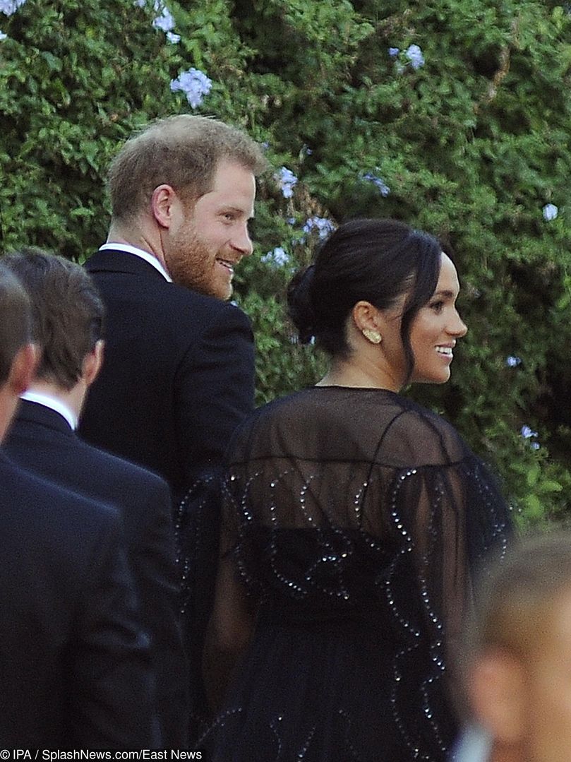 Meghan Markle i książę Harry na weselu przyjaciółki Meghan w Rzymie 
