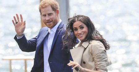 Meghan Markle w białej sukni w Sydney. Wszyscy patrzyli na jej brzuch