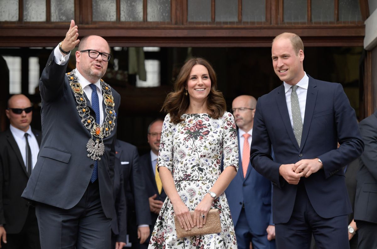 Kate i William odwiedzili Gdańsk. Zobacz, jak wyglądała ich wizyta na Długim Targu