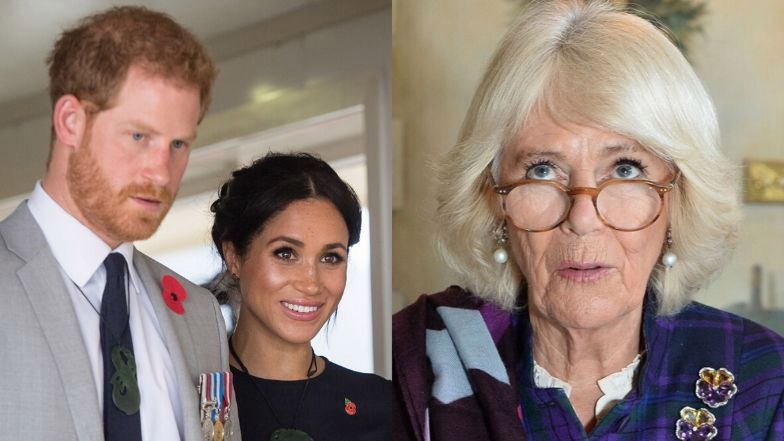 Księżna Camilla zdradziła, czy będzie tęsknić za Meghan i Harrym.