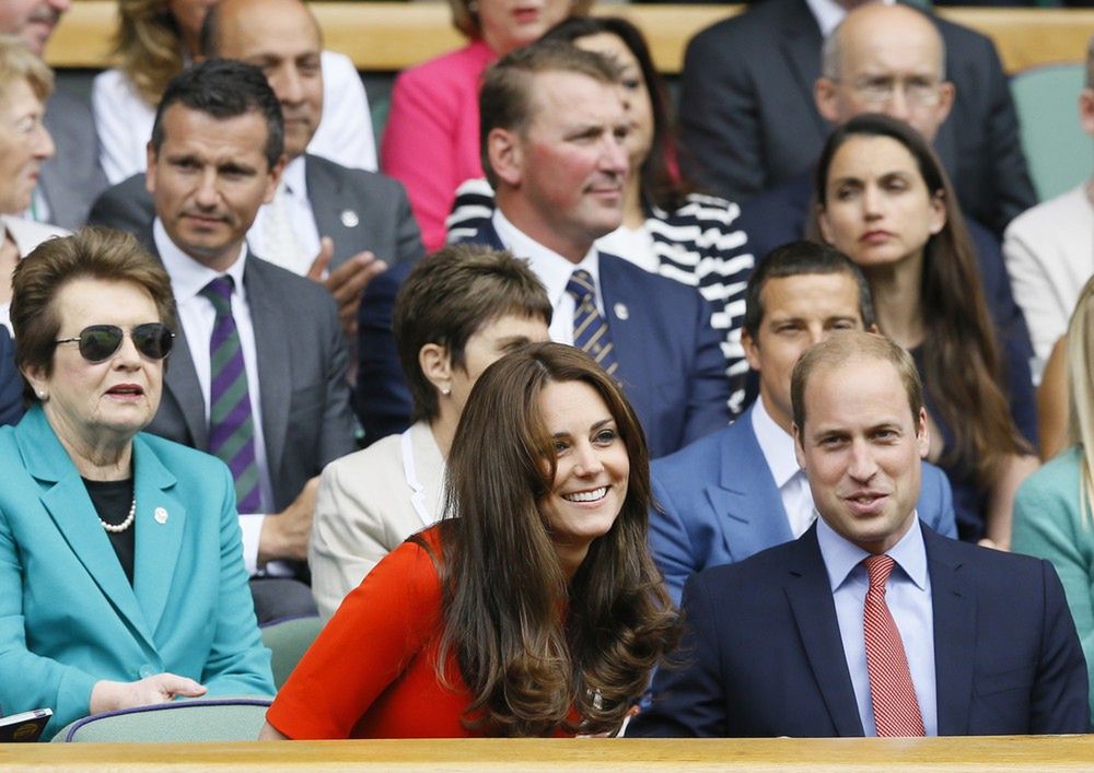 Księżna Kate i książę William na Wimbledonie