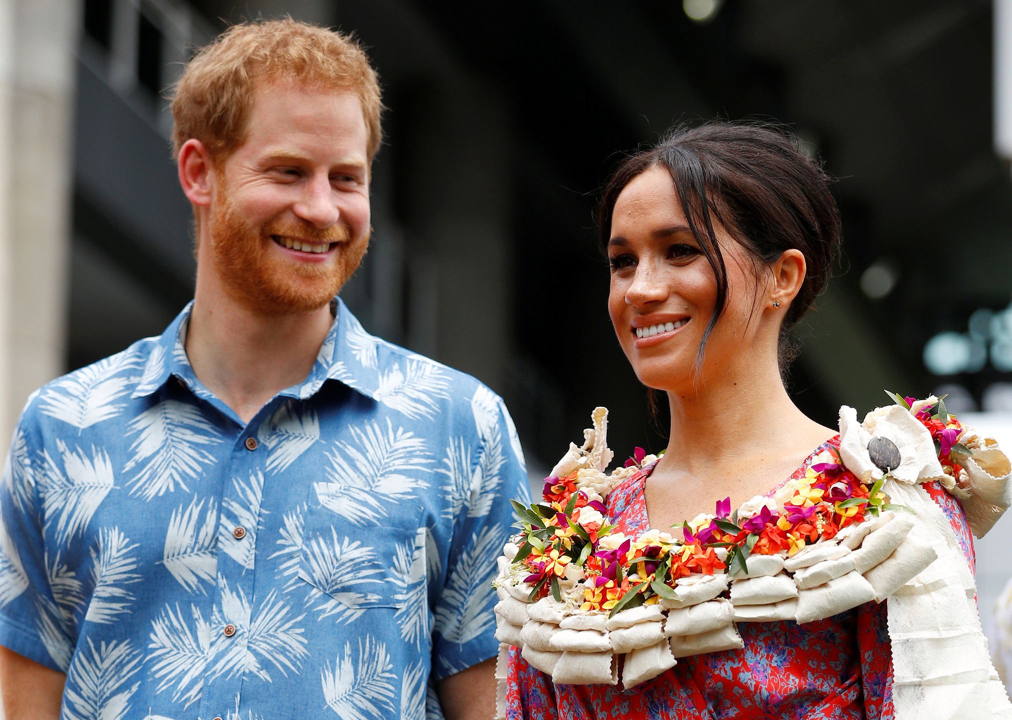 Harry i Meghan zatrzymali się w prawdziwym raju. Na Fiji ugoszczono ich po królewsku