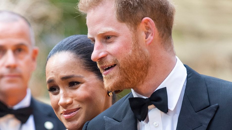 Księżna Meghan i książę Harry na premierze filmu "Król Lew"