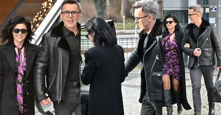 Szarmancki Maciej Kurzajewski rozpieszcza Kasię Cichopek po pracy. Tak zachowywali się po wyjściu ze studia. Wszystko na oczach paparazzi