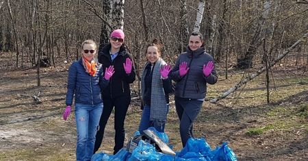 Trash Challenge WP. Podjęły wyzwanie, zebrały 30 worków