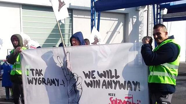 Zdjęcia ze strajku ostrzegawczego dostaliśmy na platformę dziejesie.wp.pl