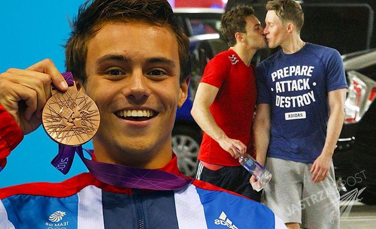 Przystojny medalista olimpijski ogłosił gejowskie zaręczyny! Tom Daley szykuje się do ślubu z laureatem Oscara