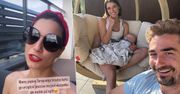 Lenka Kliment w skąpym bikini kilka miesięcy po porodzie. Uwagę od idealnej figury odwraca tylko cudny taras nowego mieszkania