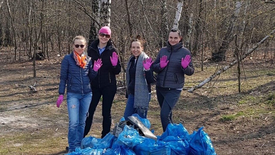 Dziewczyny podjęły wyzwanie Trash Challenge