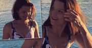 Seksowna Joanna Jabłczyńska prezentuje swoje największe atuty mocząc się w basenie! Wiedzieliście, że serialowa Marta ma takie piękne ciało?