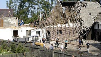 Skutki kilkuminutowej wichury