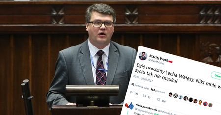 Poseł Wąsik zaatakował na Twitterze Lecha Wałęsę
