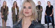 Gwiazdy w butiku SiMi: Karolina Gilon, Joanna Horodyńska, Ilona Felicjańska. Królował grunge i moro!