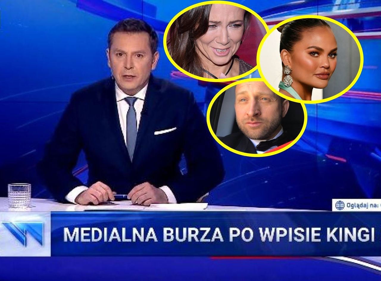 Żenada dekady to nie relacja Rusin, a materiał o niej w "Wiadomościach"