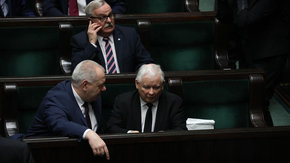 Jacek Sasin mówi o "nacisku na Polskę"