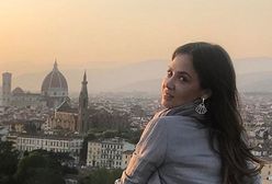 Rusin i Kujawa w Toskanii. Jej sukienki zachwycają!