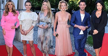 Gwiazdy na kolacji charytatywnej: Karolina Szostak, Edyta Herbuś, Patricia Kazadi, Hanna Lis