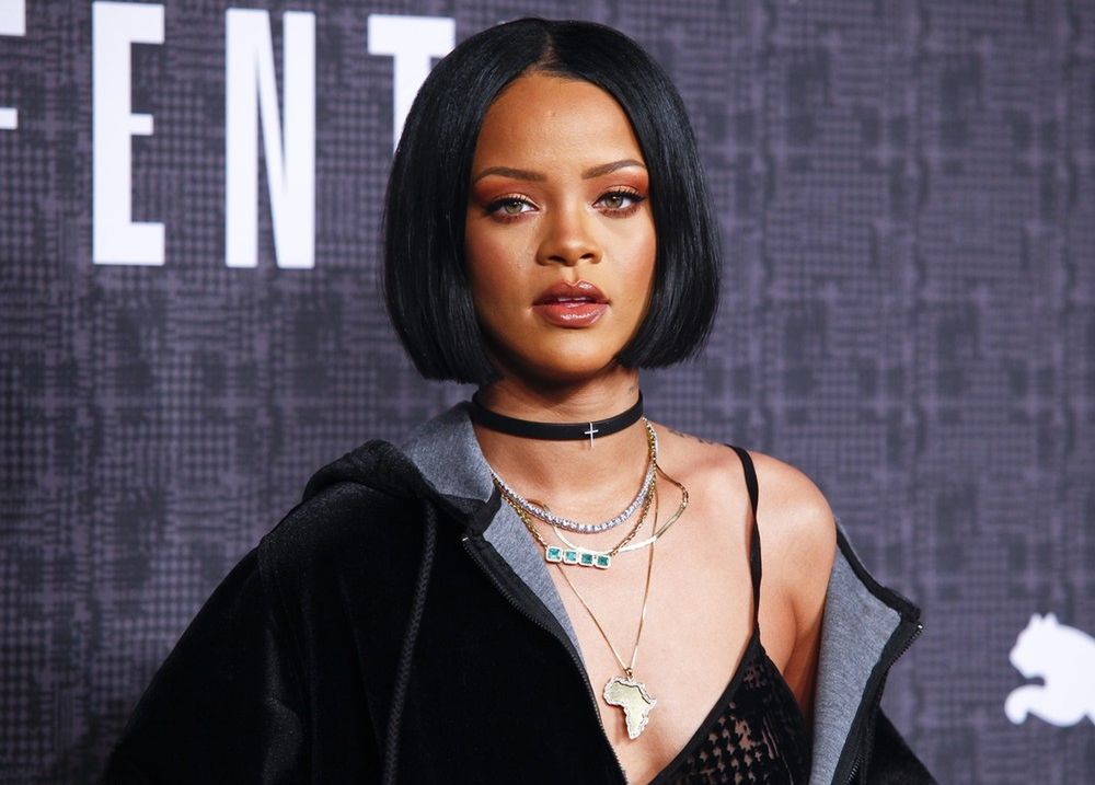 Rihanna na pokazie mody 