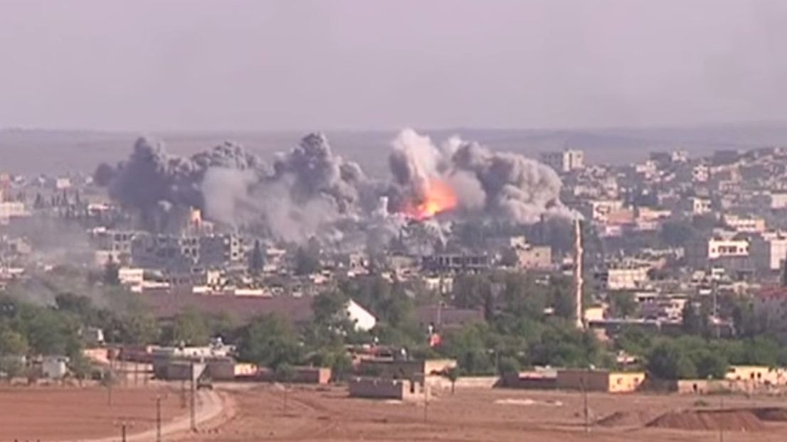 Bombardowanie ISIS.