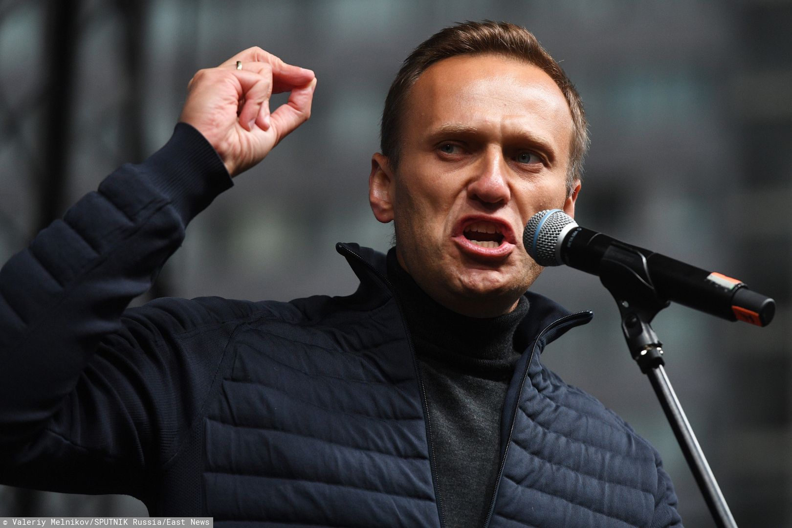 Rosja. Aleksiej Nawalny zatrzymany przez policję w Moskwie