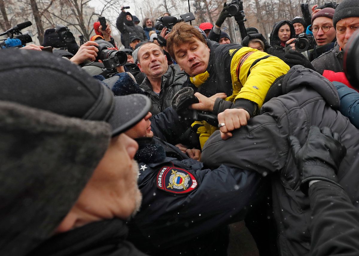 "Marsze matczynego gniewu" w Rosji. Zatrzymano co najmniej 11 osób