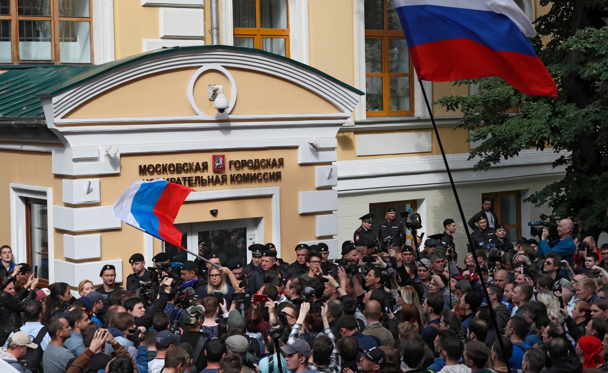 Rosja: Burza przed wyborami i protesty opozycji. Są zatrzymania liderów