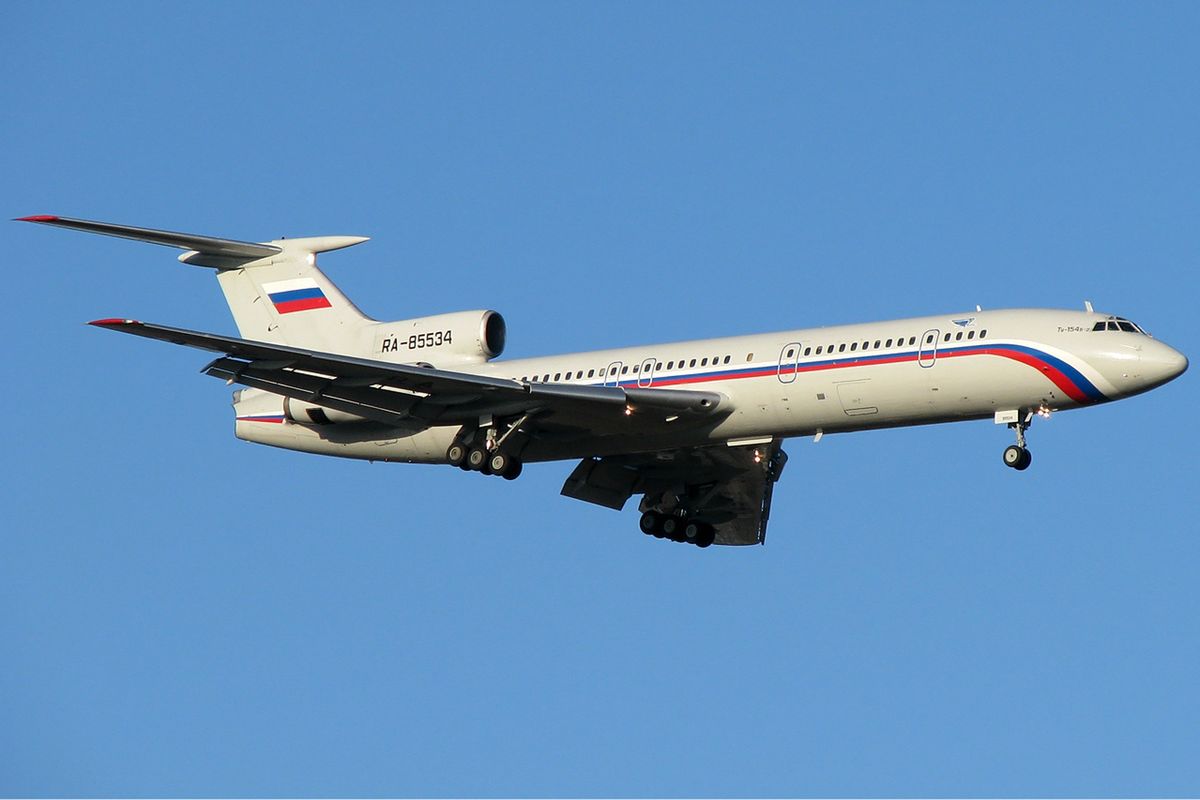 Tajemniczy lot rosyjskiego TU-154M nad Kapitolem, Pentagonem i posiadłościami Trumpa
