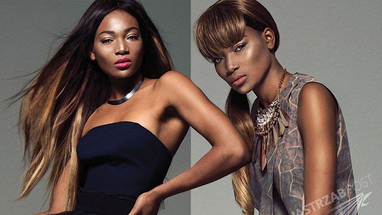 Sesja Osi Ugonoh dla Balmain Paris w Imperium Kobiet lipiec 2015