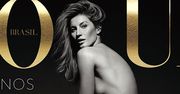 Gisele Bundchen kompletnie nago na pożegnalnej okładce Vogue'a. W ostatniej sesji poszła na całość