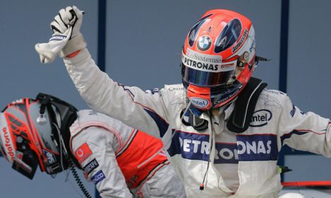 Kubica najlepszym kierowcą GP Malezji?