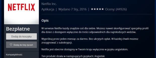 Netlifx w Polsce
