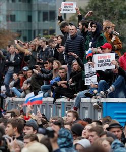Ogromna demonstracja w Moskwie. Zatrzymano 300 osób