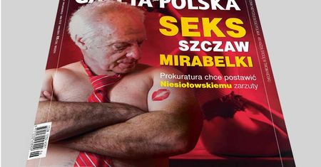 Sikora: "Gazeta Polska" fotomontażem uderza w Niesiołowskiego. "Seks, szczaw, mirabelki" [Opinia]