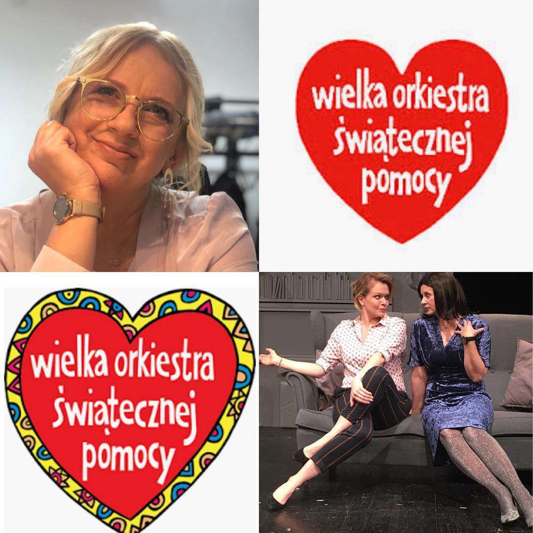 Marzena Rogalska wspiera WOŚP 2019