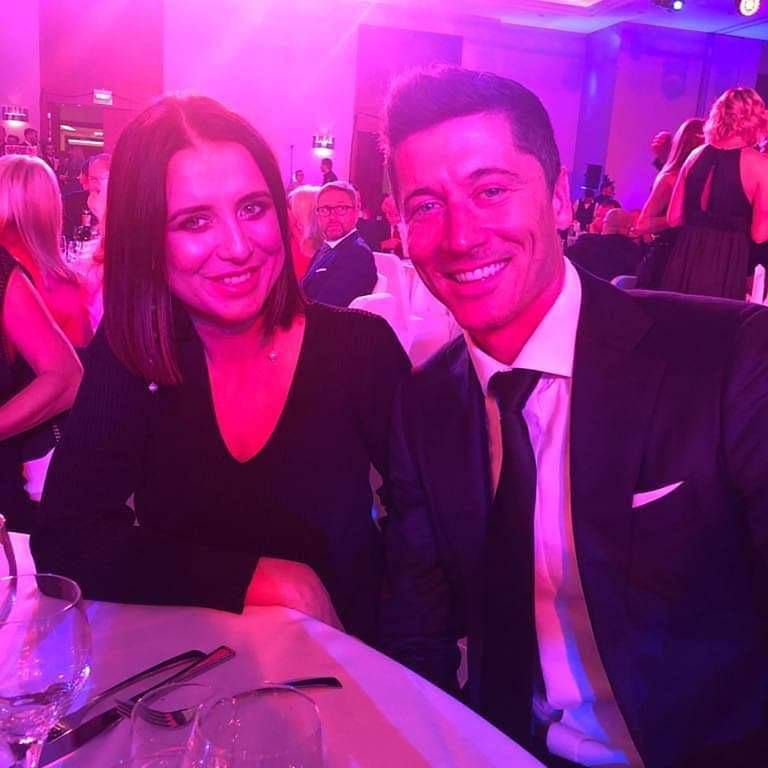 Milena Lewandowska i Robert Lewandowski