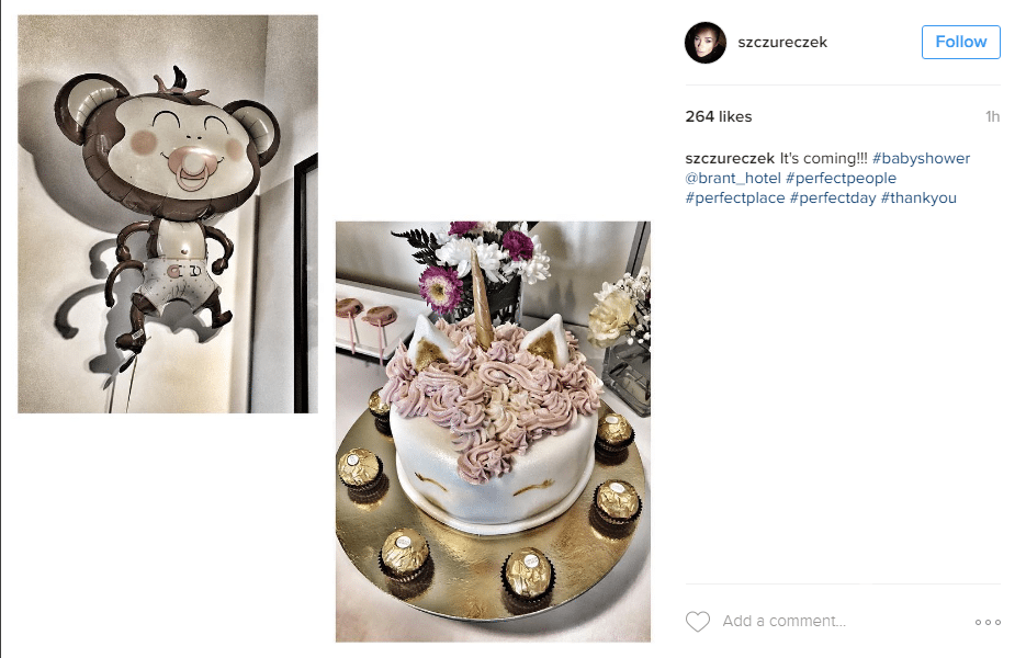 Agnieszka Wesołowska pokazała zdjęcia z baby shower w ekskluzywnym hotelu!