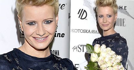 Jeśli klasyka to tylko w takim wydaniu! Małgorzata Kożuchowska na pokazie Macieja Zienia nie miała sobie równych!