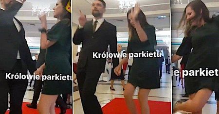 Ola Kwaśniewska z mężem tańczą na czerwonym dywanie! Mamy odważne nagranie z zamkniętej imprezy! [WIDEO]